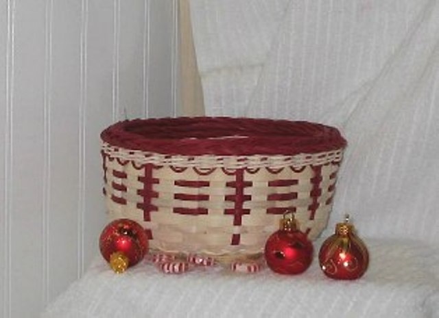 CHRISTMAS CANDY BASKET